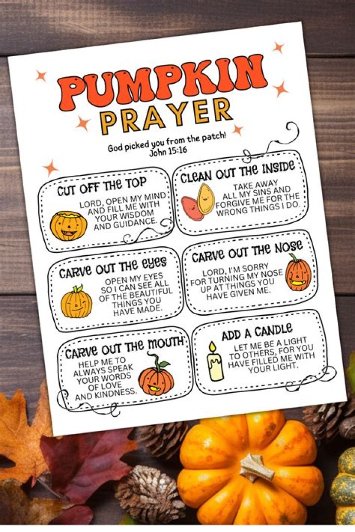 Pumpkin Prayer